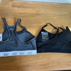 NWT two (2) Nike sports bras